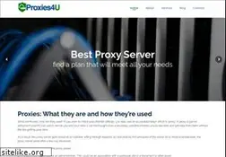 Sites similar to proxies4u.com