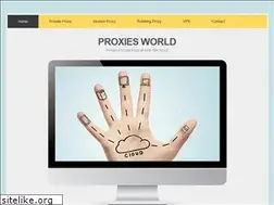 Sites similar to proxiesworld.com