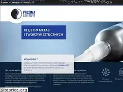 Sites similar to proxima-adhesives.pl