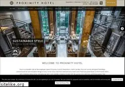 Sites similar to proximityhotel.com