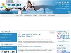 Sites similar to proxoloda.com.ua