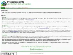 Sites similar to proxomitron.info