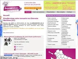 Sites similar to proxservices17.fr