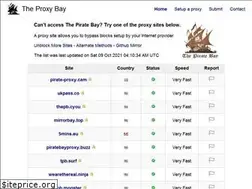 Sites similar to proxy-bay.com