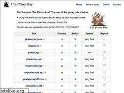 Sites similar to proxy-bay.onl