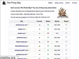 Sites similar to proxy-bay.page