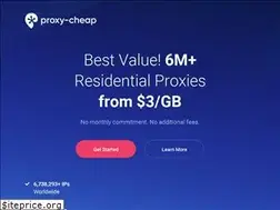 Sites similar to proxy-cheap.com