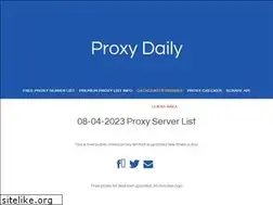 Sites similar to proxy-daily.com