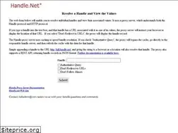 Sites similar to proxy.handle.net