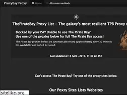 Sites similar to proxybay.wtf