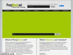 Sites similar to proxyboost.net