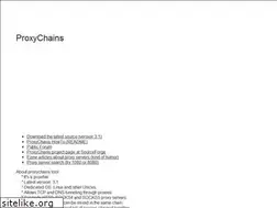 Sites similar to proxychains.net