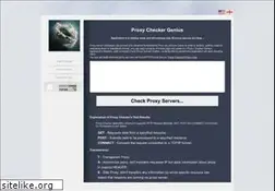 Sites similar to proxychecker.ge