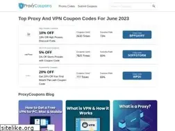 Sites similar to proxycoupons.com