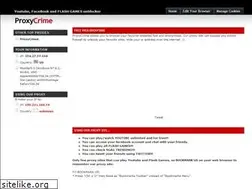 Sites similar to proxycrime.com