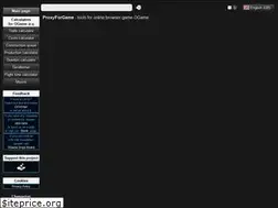 Sites similar to proxyforgame.com