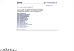 Sites similar to proxygratuit.fr