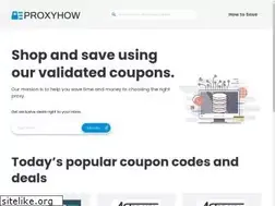 Sites similar to proxyhow.com