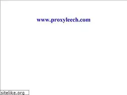 Sites similar to proxyleech.com
