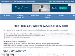 Sites similar to proxynova.com