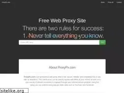 Sites similar to proxypx.com