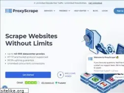 Sites similar to proxyscrape.com