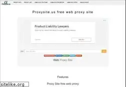 Sites similar to proxysite.us