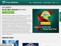Sites similar to proxysolutions.net