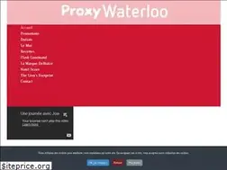 Sites similar to proxywaterloo.be