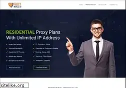 Sites similar to proxyworld.io