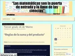 Sites similar to proyectmatematicas.wordpress.com