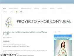 Sites similar to proyectoamorconyugal.es