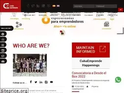 Sites similar to proyectocubaemprende.org