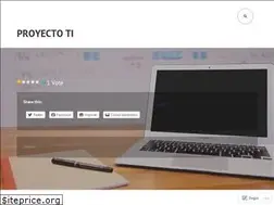 Sites similar to proyectoit.wordpress.com