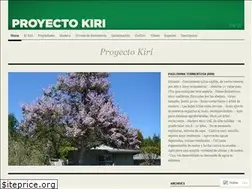 Sites similar to proyectokiri.wordpress.com