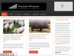 Sites similar to proyectosperuanos.com