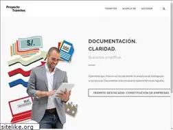 Sites similar to proyectotramites.xyz