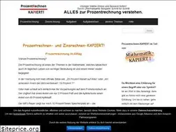 Sites similar to prozentrechnen-kapiert.de