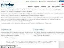Sites similar to prozinc.com.tr