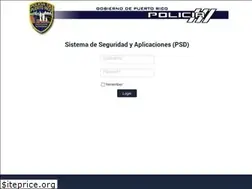 Sites similar to prpds.policia.pr.gov