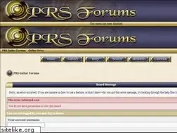 Sites similar to prsforums.com