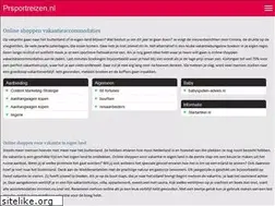 Sites similar to prsportreizen.nl