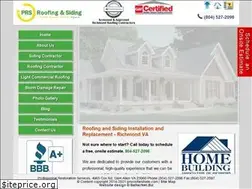 Sites similar to prsroofandside.com