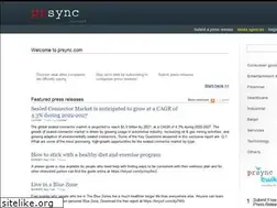 Sites similar to prsync.com