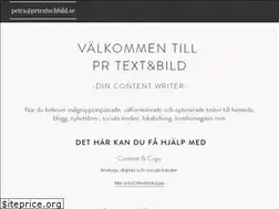 Sites similar to prtextochbild.se