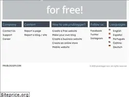 Sites similar to prublogger.com