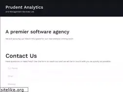Sites similar to prudentanalytics.com