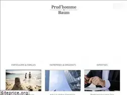 Sites similar to prudhommebaum.fr