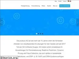 Sites similar to prudsys.de