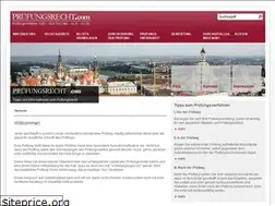 Sites similar to pruefungsrecht.info